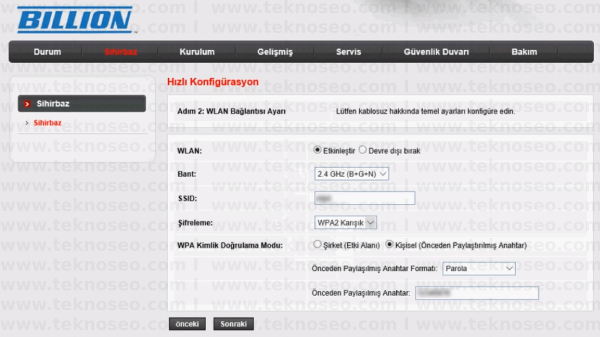 Milyar BIPAC 5500N R3 Arayüz Giriş Şifresi, Milyar BIPAC 5500N R3 Kablosuz Ayar, Milyar BIPAC 5500N R3 Modem Kurulumu, Milyar BIPAC 5500N R3 Sıfır