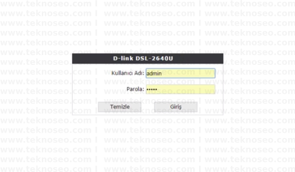 D-Smart D-Link DSL-2640U Bağlantı Noktası Açık, D-Link DSL-2640U bağlantı noktası yönlendirme, D-Smart D-Link DSL-2640U bağlantı noktası açma bağlantı noktası açıklığı, D-Link D-Link DSL-2640U bağlantı noktası Direktörü Resimli İfade