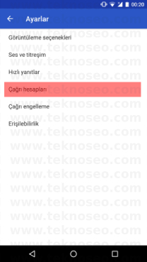 Android 7.1.1 Arama Bekleme, General Mobile 5 Plus Arama Ayakta Hayf, Genel Mobil Arama Çağrısı, Genel Mobil Arayıcıyı Meşgulken Görüyor