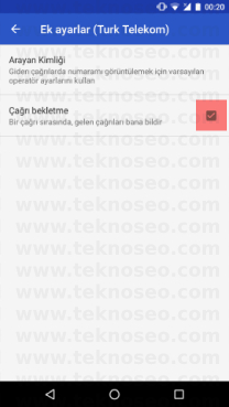 Android 7.1.1 Arama Bekleme, General Mobile 5 Plus Arama Ayakta Hayf, Genel Mobil Arama Çağrısı, Genel Mobil Arayıcıyı Meşgulken Görüyor