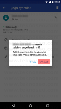 Android 7.1.1 Numara Engelleme, Genel Mobil Android Bir Sayı Engelleme, Genel Mobil GM5 Plus Sayı Engelleme, Sayı Engelleme Kaldırma