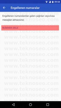 Android 7.1.1 Numara Engelleme, Genel Mobil Android Bir Sayı Engelleme, Genel Mobil GM5 Plus Sayı Engelleme, Sayı Engelleme Kaldırma
