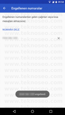 Android 7.1.1 Numara Engelleme, Genel Mobil Android Bir Sayı Engelleme, Genel Mobil GM5 Plus Sayı Engelleme, Sayı Engelleme Kaldırma