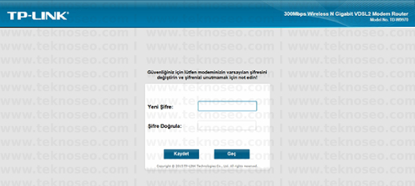 TP-Link TD-W9970 Arayüz Giriş Şifresi, TP-Link TD-W9970 Modem Kurulumu, TP-Link TD-W9970 Kablosuz Ayarlar, TP-Link TD-W9970 Sıfırlama