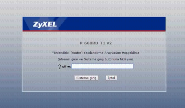 Zyxel P-660RU-T1 Arayüz Giriş Parolası, Zyxel P-660RU-T1 Modem Kurulumu, Zyxel P-660RU-T1 Niyet Ayarları, Zyxel P-660RU-T1 RESET